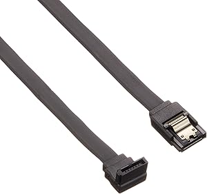 亲和产业 串行ata扁平电缆 长度50cm 连接器形状:有弹力 带开关(7针